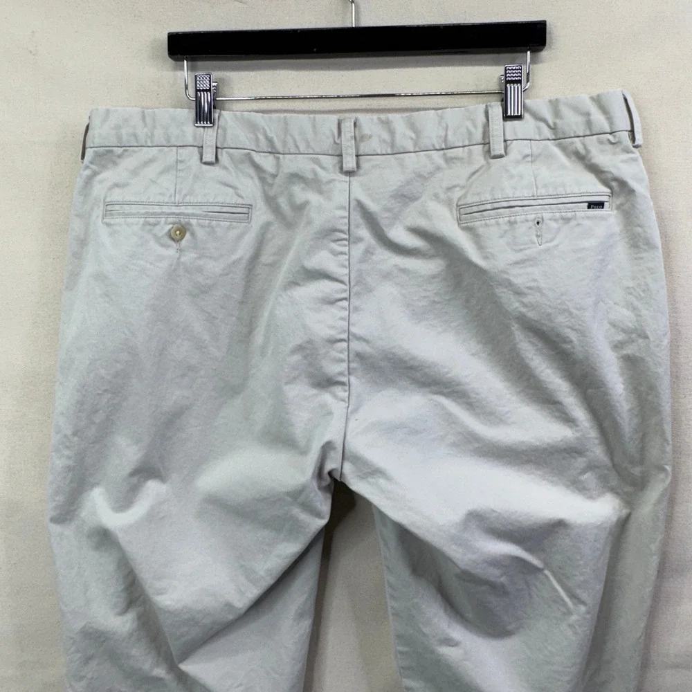 Polo Ralph Lauren Stretch Classic Fit Chinos 42/32 Tan Khaki‎ Preppy Classic